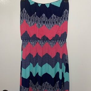 Cute strapless sun dress
